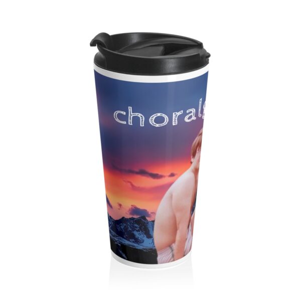 Choral Gigalo Stainless Steel Travel Mug - Image 3