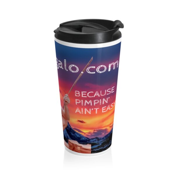 Choral Gigalo Stainless Steel Travel Mug - Image 4