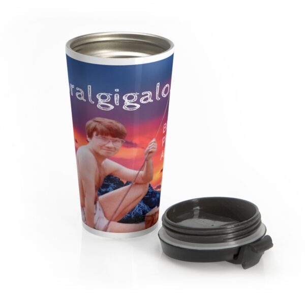 Choral Gigalo Stainless Steel Travel Mug - Image 5