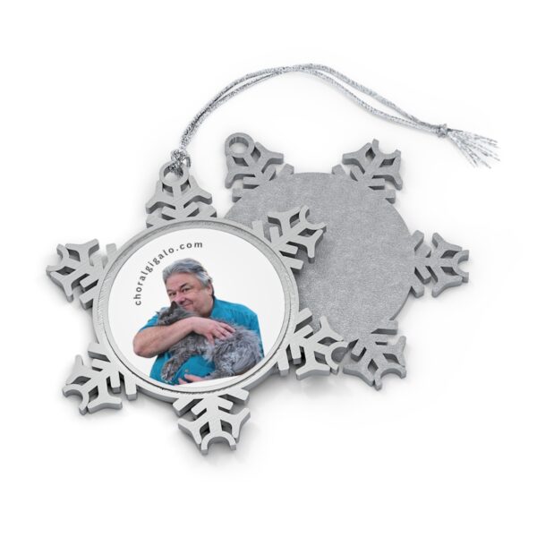 Pewter Snowflake Ornament