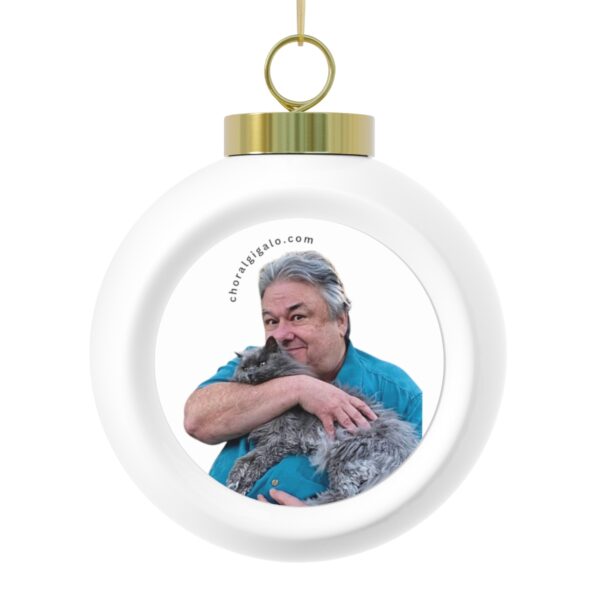 Choral Gigalo Christmas Ball Ornament