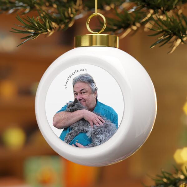 Choral Gigalo Christmas Ball Ornament - Image 3
