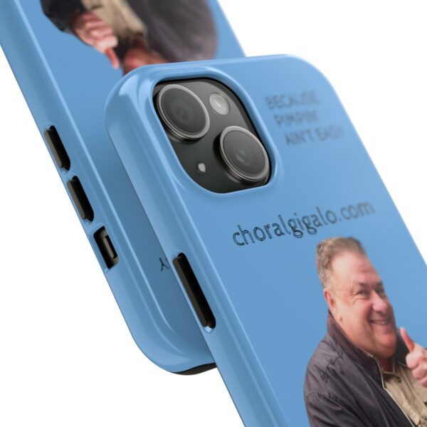 Choral Gigalo Blue Tough Phone Cases - Image 2