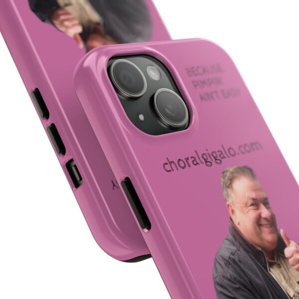 Choral Gigalo Pink Tough Phone Cases - Image 2
