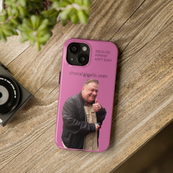 Choral Gigalo Pink Tough Phone Cases - Image 5