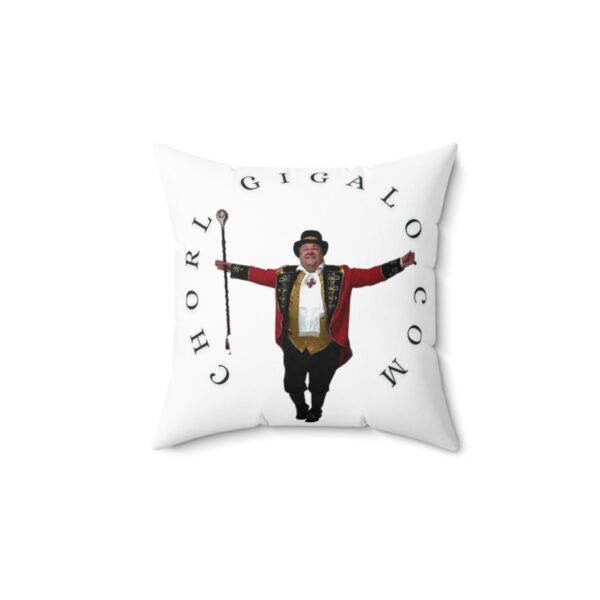 Choral Gigalo Spun Polyester Square Pillow - Image 2