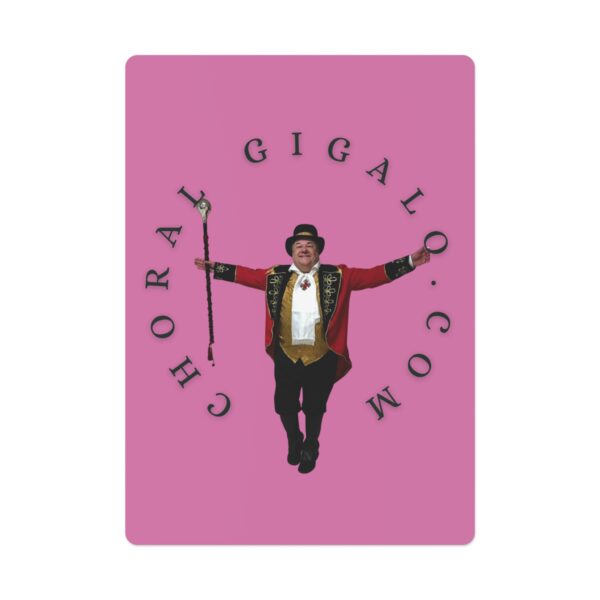 Choral Gigalo Poker Cards Set - Unique Playing Cards for Game Nights